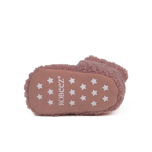 Snap Bootie - Sherpa Pink