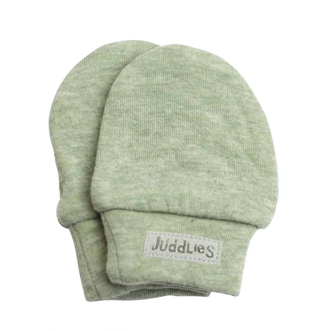 Scratch Mitts - Olive Fleck