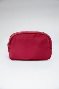 Maroon Water-Resistent Belt Bag