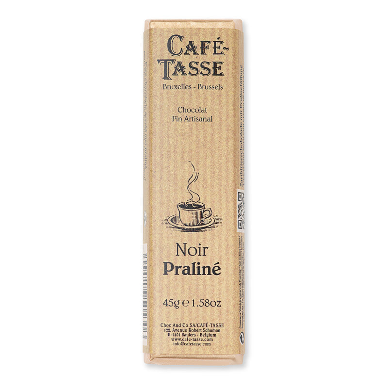 Cafe Tasse Dark Chocolate filled with Praline