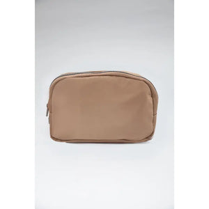 Taupe Waterproof Belt Bag