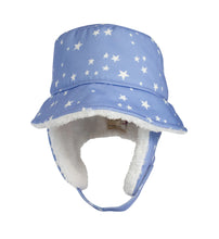 Load image into Gallery viewer, Winter Bucket Hat - Stars

