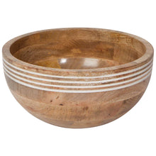 Load image into Gallery viewer, Nosh Mango Wood Serving Bowl
