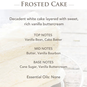 Frosted Cake Wax Melts