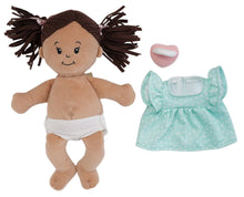 Load image into Gallery viewer, Love, Stella - Doll 12.5" - Light Beige with Brown Pigtails
