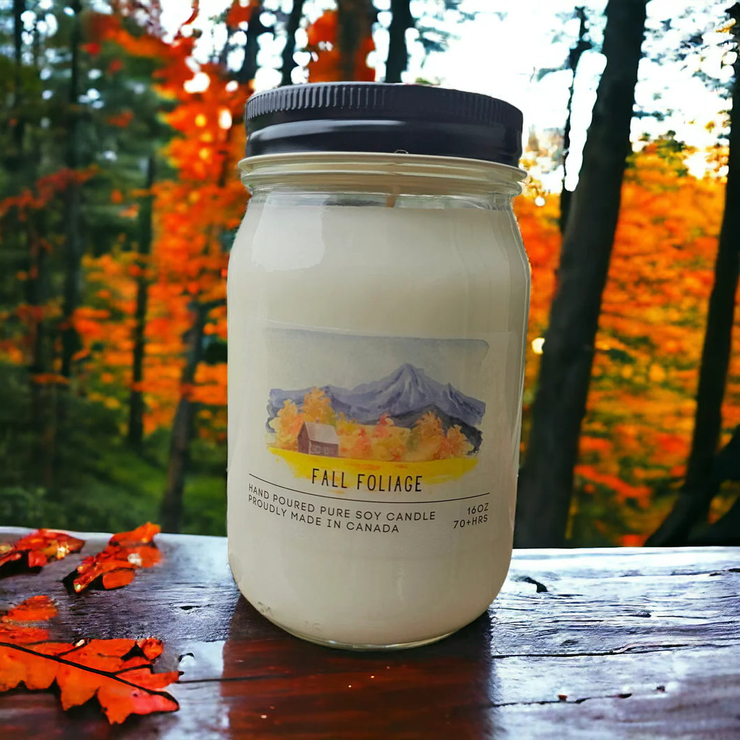 Fall Foliage Soy Candle - 16oz