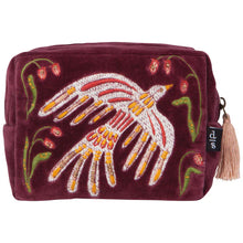 Load image into Gallery viewer, Plume Embroidered Pouch
