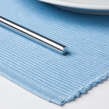 Load image into Gallery viewer, French Blue Spectrum Placemats - Set of 2
