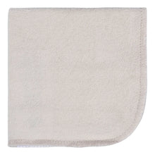 Load image into Gallery viewer, Neutral Leaves Hooded Towel &amp; Washcloth
