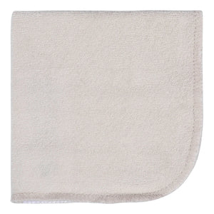 Neutral Leaves Hooded Towel & Washcloth