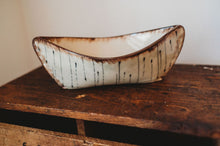 Load image into Gallery viewer, Large Birch Bark Canoe Bowl
