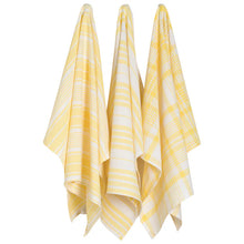 Load image into Gallery viewer, Lemon Jumbo Dishtowels - Set of 3
