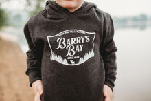Load image into Gallery viewer, Charcoal - Barry&#39;s Bay Patch Kids Hoodie
