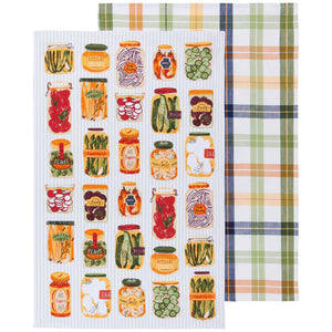 Pickling Cotton Dishtowel - Set of 2