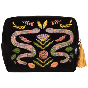 Amulet Embroidered Pouch