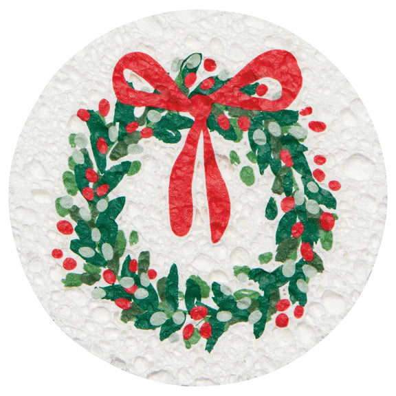 Tis the Season Compostable Sponge - Assorted