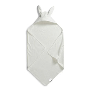 Hooded Towel - Vanilla White Bunny