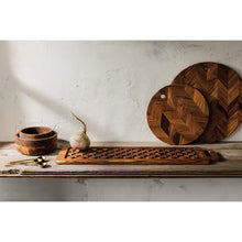 Load image into Gallery viewer, Etch Acacia Wood Serving Board
