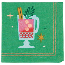 Load image into Gallery viewer, Spirits Bright Cocktail Napkins - Set of 4
