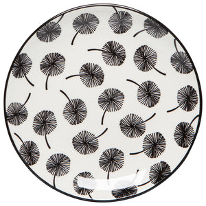 Dandelion Stamped Appetizer Plate