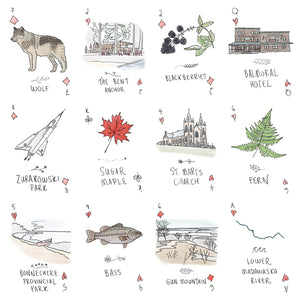 Madawaska Valley Playing Cards