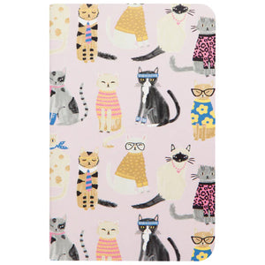 Feline Fine Pocket Notebooks - Set of 2