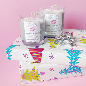 Lump of Coal Curly Wick Candle