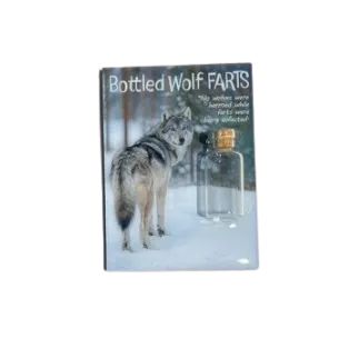 Wolf Bottled Farts Magnet