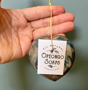 Rainwater Heart Soaps
