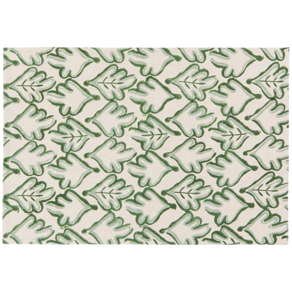 Hedge Block Print Placemats - Set of 2