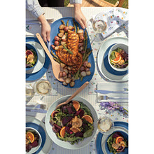 Load image into Gallery viewer, Fresco Melamine Platter - Marine Blue
