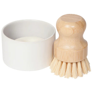 Brush, Soap & Dish Set