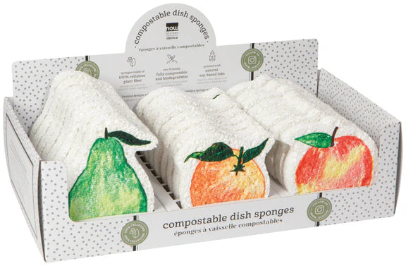 Locally Grown Compostable Sponge - Assorted