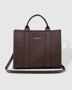 Manhattan Tote Bag - Chocolate