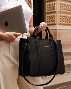 Manhattan Tote Bag - Black