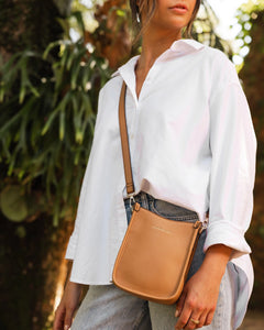 Parker Crossbody Bag - Camel