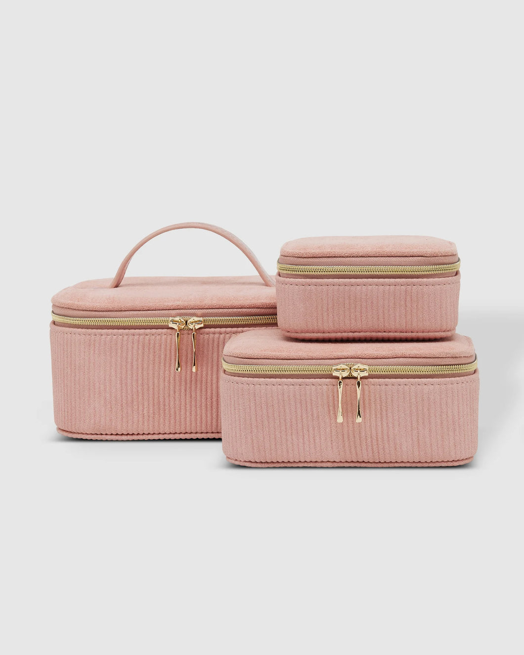 Jesse, Lola & Suzie Jewelry Cases - Dusty Pink