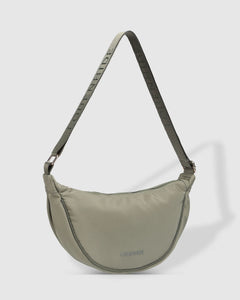 Sylvia Nylon Crossbody Bag - Khaki