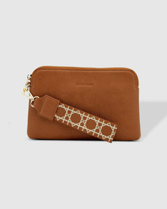 Mandy Wristlet - Tan