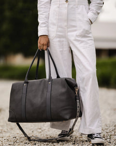 Alexis Ezra Weekender Travel Bag - Smoke