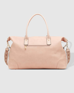 Alexis Ezra Weekender Travel Bag - Blush