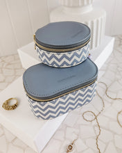 Load image into Gallery viewer, Olive &amp; Sisco Jewelry Boxes - Chevron Jacquard
