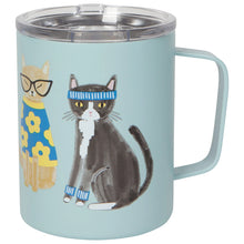 Load image into Gallery viewer, Feline Fine Meander Mug
