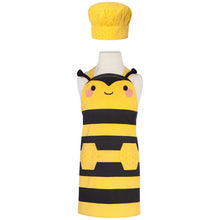 Load image into Gallery viewer, Bumblebee Daydream Kid&#39;s Apron &amp; Hat Set of 2
