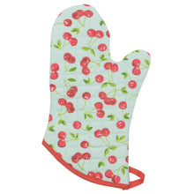 Load image into Gallery viewer, Cherries Oven Mitt Pair
