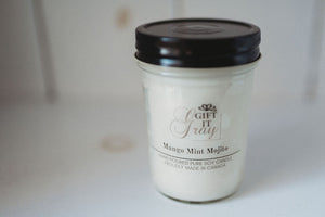 Mango Mint Mojito Gift It Gray Soy Candle