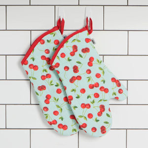 Cherries Oven Mitt Pair