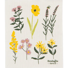 Load image into Gallery viewer, Bees &amp; Blooms Swedish Dishcloth
