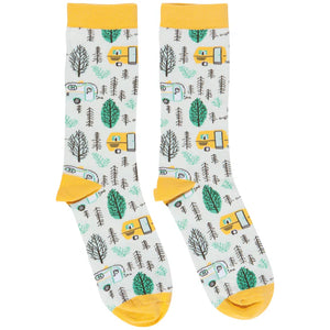 Happy Camper & Socks Gift Set