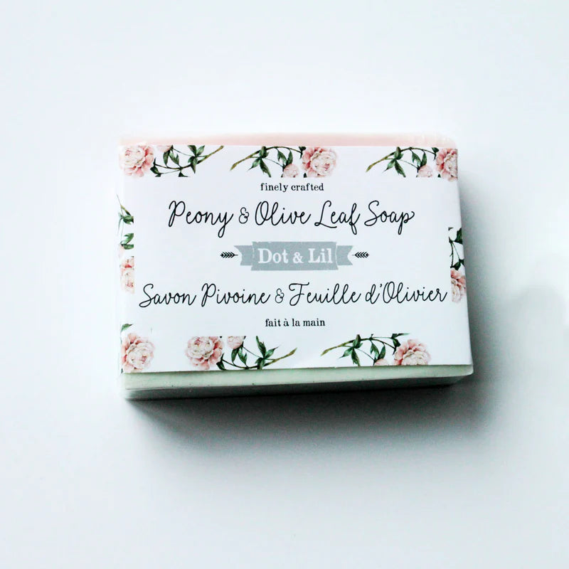 Peony & Olive Leaf Soap